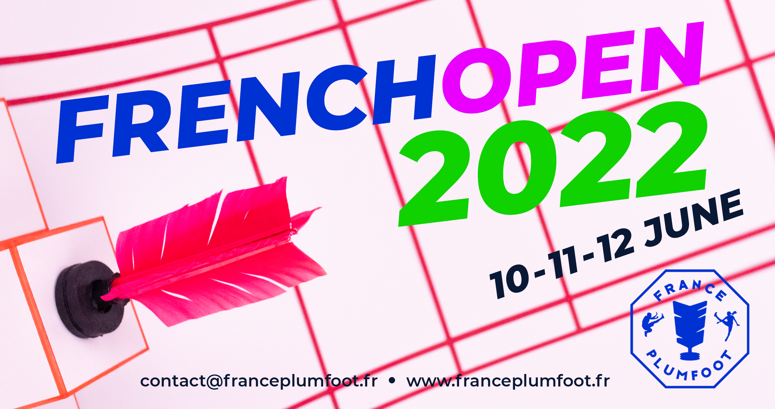 Open de France les 10, 11 & 12 juin 2022 !