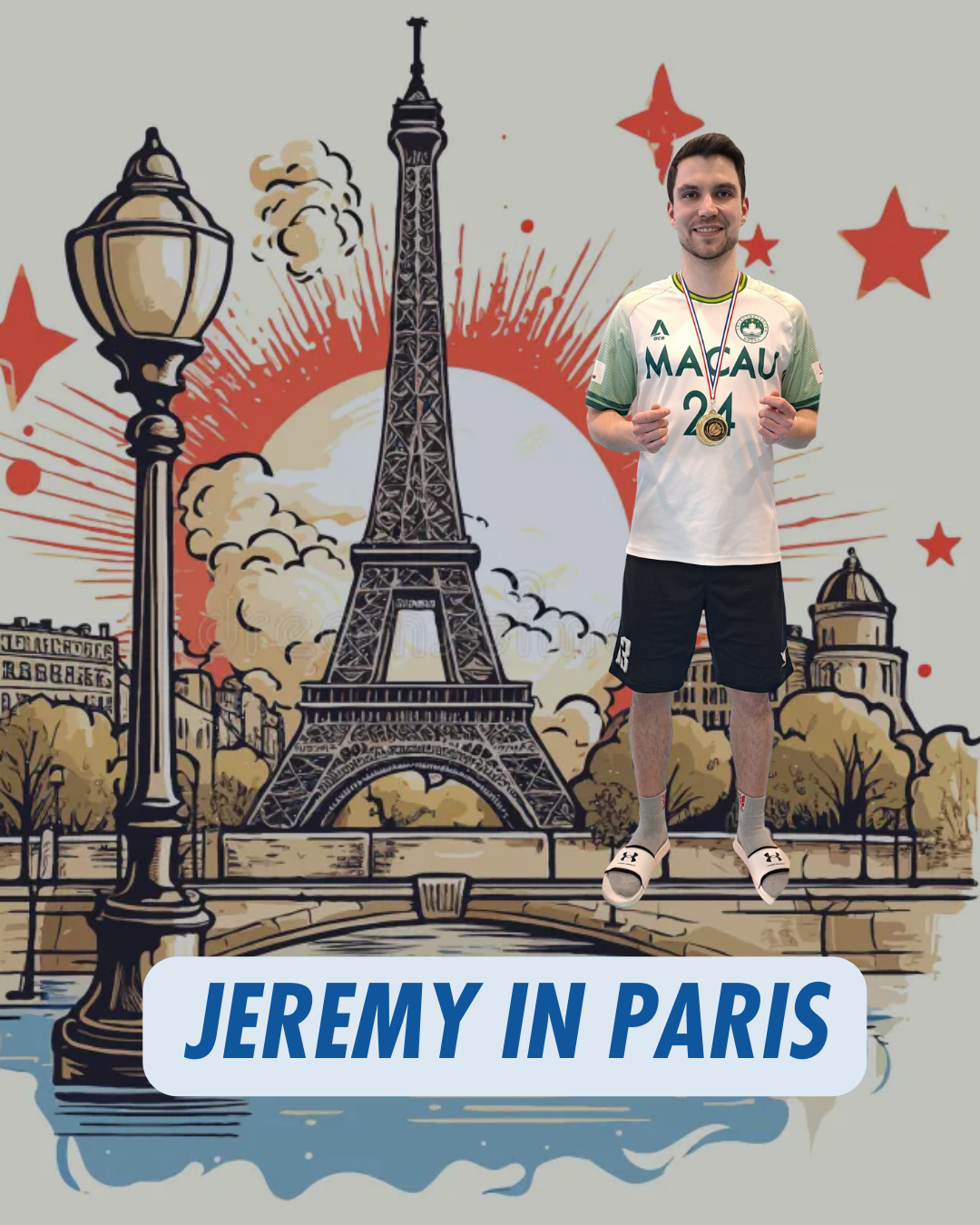 Dernière compétition qualificative : Jérémy in Paris