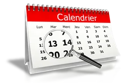 Calendrier des compétitions de la saison