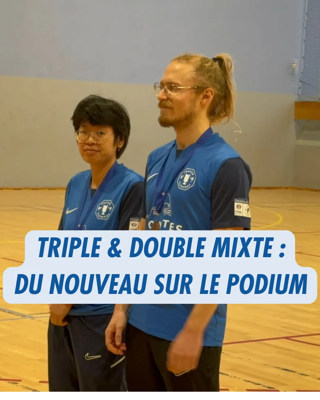 Championnat 2026 de triple et double mixte : du nouveau sur le podium