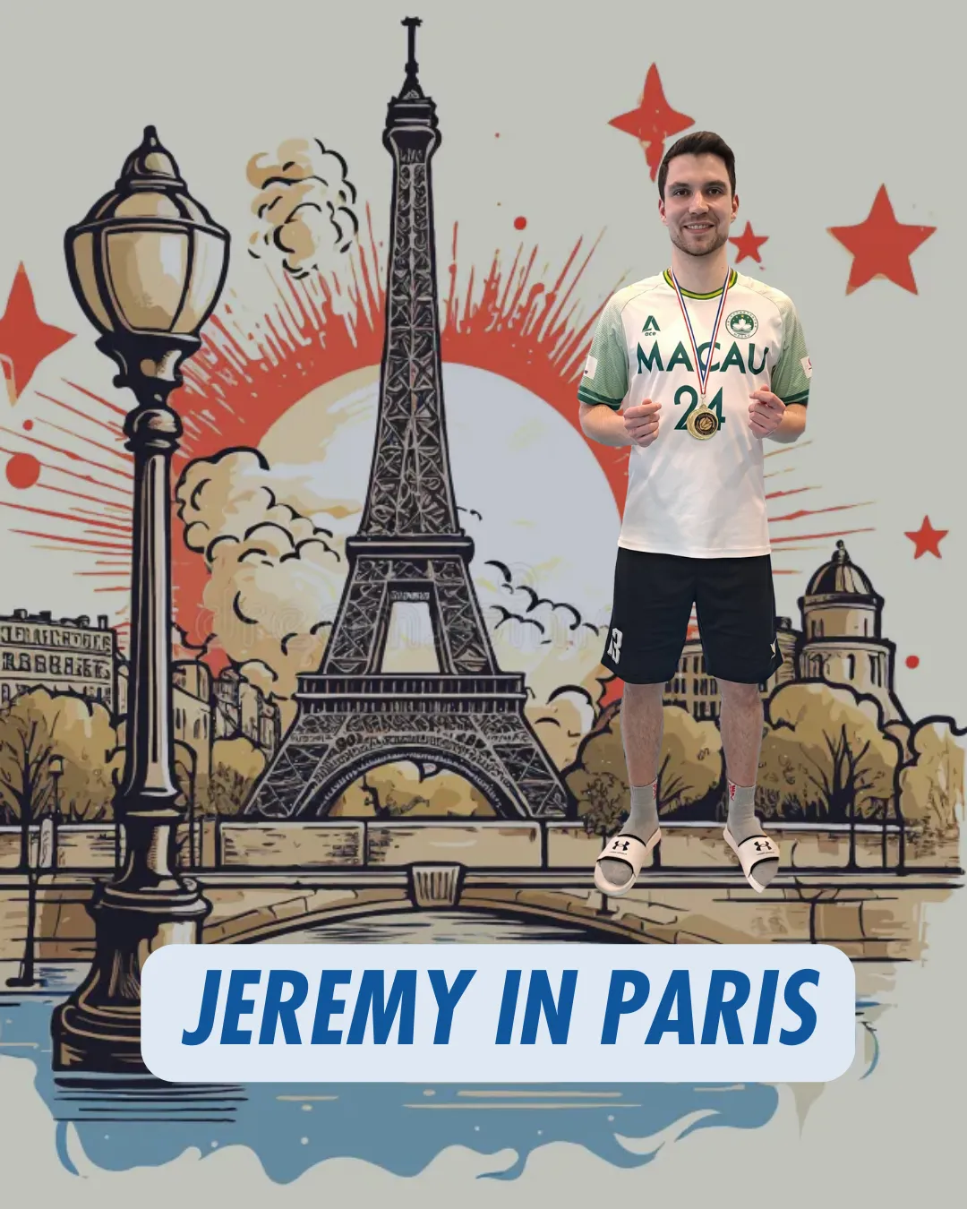 Dernière compétition qualificative : Jérémy in Paris