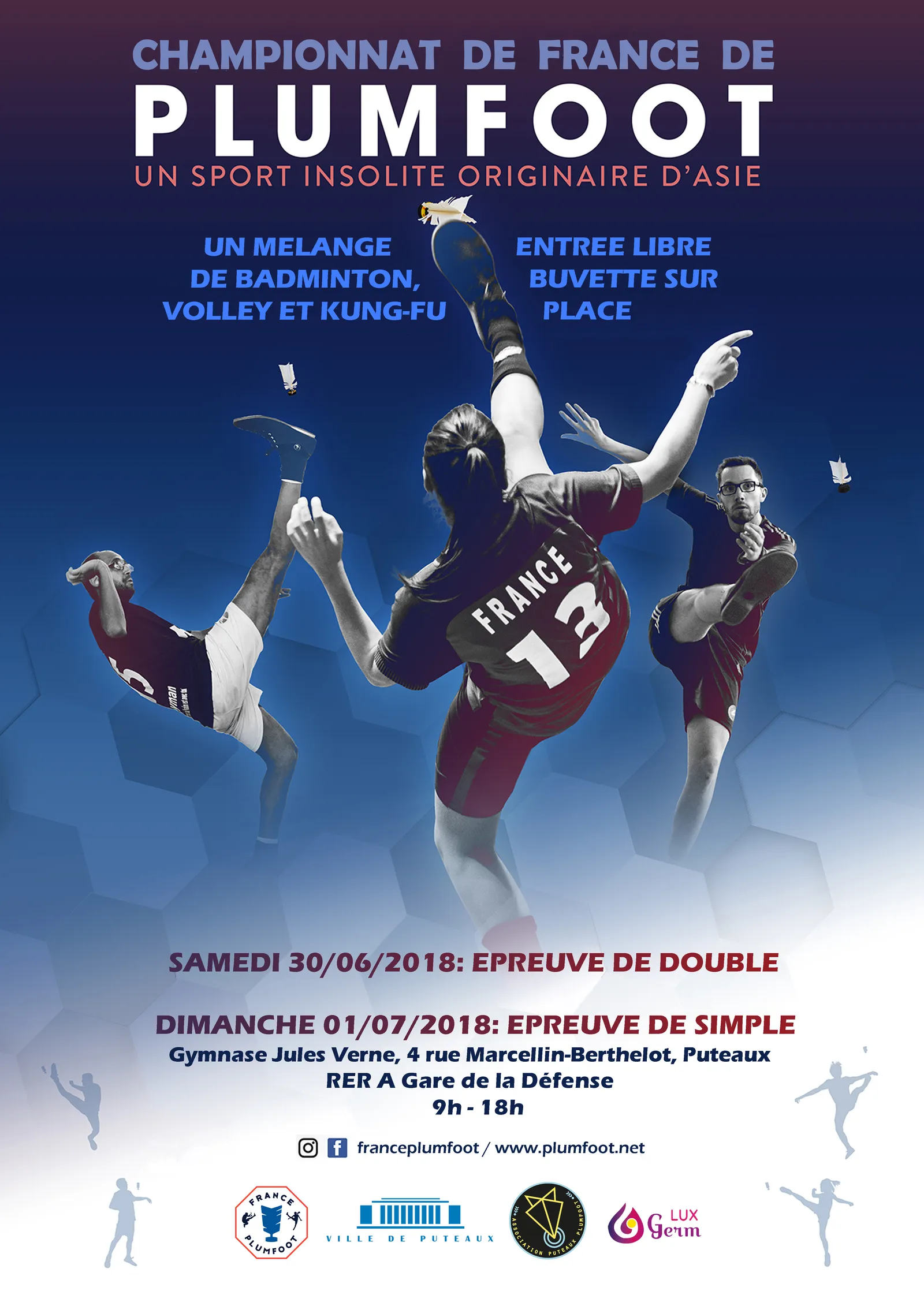 Horaires des championnats de ce week-end : modification !