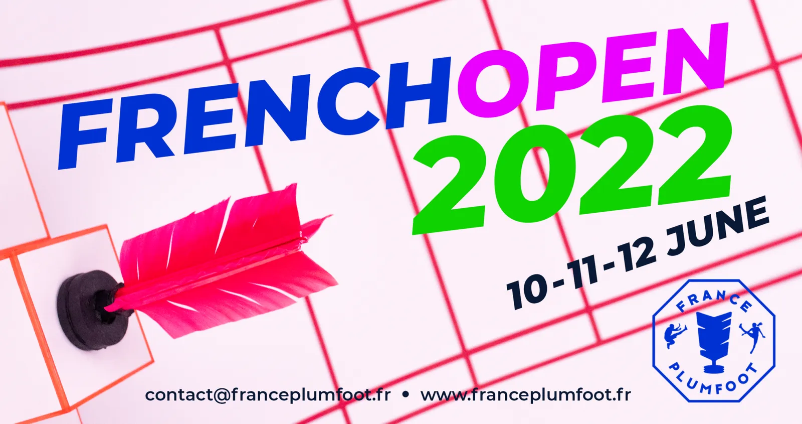 Open de France les 10, 11 & 12 juin 2022 !